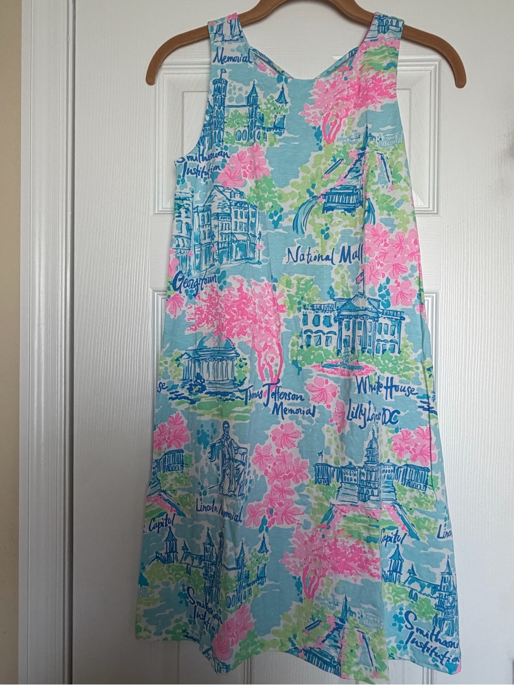 Lilly Pulitzer XXS dress “Lilly loves DC”